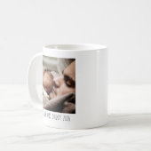 Personalized Photo Mug for Dad – “Best Daddy Ever” コーヒーマグカップ (正面左)