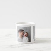 Personalized Photo Mug for Dad | Custom Kids Names エスプレッソカップ (正面)