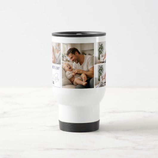 Personalized Photo Mug – Our First Father’s Day トラベルマグ (中央)