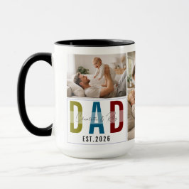Personalized Photo Mug – Our First Father’s Day マグカップ