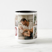 Personalized Photo Mug – Our First Father’s Day マグカップ (中央)