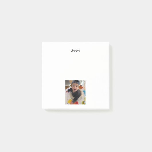 PERSONALIZED PHOTO notes ポストイット (正面)