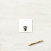 PERSONALIZED PHOTO notes ポストイット (デスク上)
