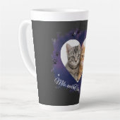 Personalized Photo Pet Latte Mug カフェラテマグ (左アングル)