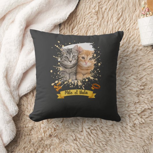Personalized Photo Pet Pillow クッション (ブランケット)