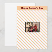 Personalized Photo Picture Friends Family シーズンカード (正面/裏面)