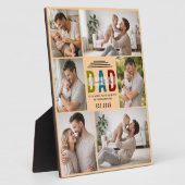 Personalized Photo Plaque | Our First Father’s Day フォトプラーク (側面)