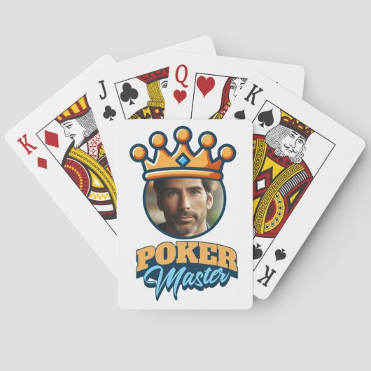 Personalized Photo Poker Master Customized Gift トランプ (裏面)