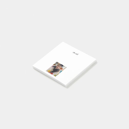 PERSONALIZED PHOTO POST-IT notes ポストイット (アングル)