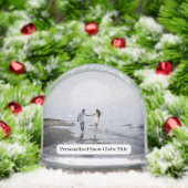 Personalized Photo Snow Globe (クリスマス)