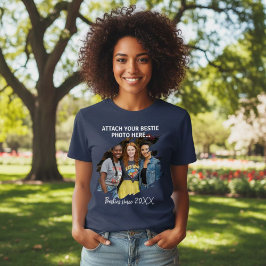 Personalized Photo T-Shirt – Custom Family Picture トライブレンドTシャツ