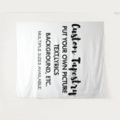 Personalized Photo Tapestry タペストリー (正面(横))