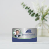 Personalized Photo Tax Preparer Professional 名刺 (スタンド正面)