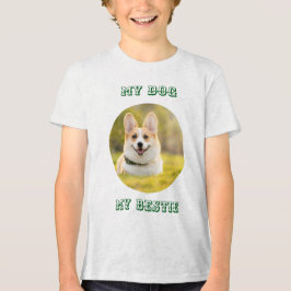 Personalized Photo Template for My Dog - My Best トライブレンドＴシャツ