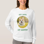 Personalized Photo Template for My Dog - My Best Tシャツ (正面)