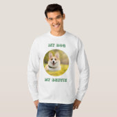 Personalized Photo Template for My Dog - My Best Tシャツ (正面フル)