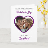 Personalized Photo Valentine's Day | My Favorite カード (黄色い花)