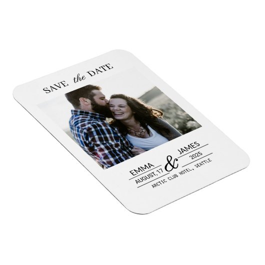 Personalized Photo Wedding Fridge magnet マグネット (右側)