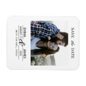 Personalized Photo Wedding Fridge magnet マグネット (横)