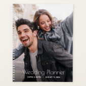 Personalized Photo Wedding Planner プランナー手帳 (正面)