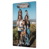 Personalized Photos & Custom Text Template クリップボード (左)