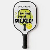 Personalized Pickleball Paddle-Yellow-Style#027 ピックルボールラケット (裏面)