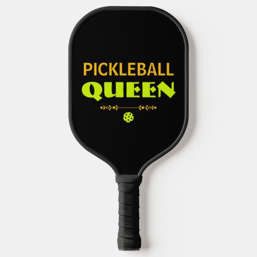 Personalized Pickleball Queen Paddle ピックルボールラケット (正面)