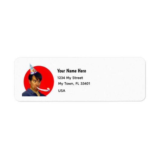 Personalized Picture  ラベル (正面)