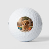 Personalized Picture Golf Ball Professional Finish ゴルフボール (正面)