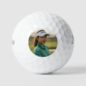 Personalized Picture Golf Ball Unique Gift Idea ゴルフボール (正面)