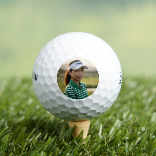 Personalized Picture Golf Ball Unique Gift Idea ゴルフボール (インサイチュ 木)