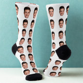 Personalized Picture Socks with Custom Face Print  ソックス