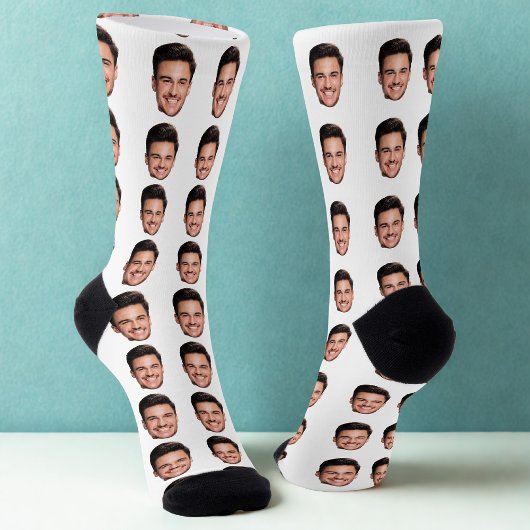 Personalized Picture Socks with Custom Face Print  ソックス