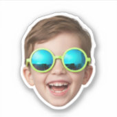 Personalized Picture Sticker Custom Photo Stickers シール (正面)