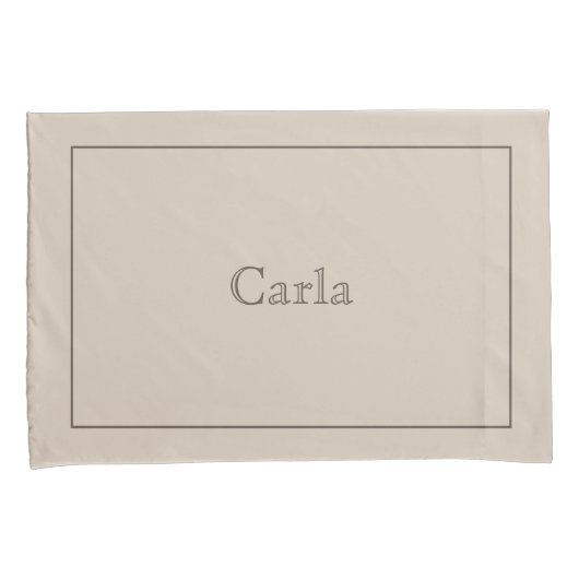 Personalized pillow cases 枕カバー (正面右)