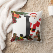 Personalized Pillow with Letter クッション (ブランケット)