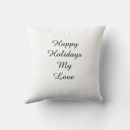 Personalized pillow with Letter クッション (裏面)