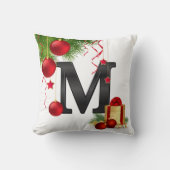 Personalized pillow with Letter クッション (正面)