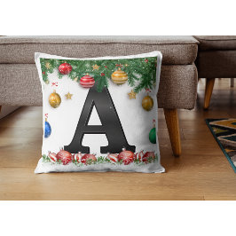 Personalized Pillow with Letter クッション