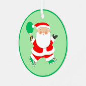 Personalized Ping Pong Collectible メタルオーナメント (正面左)