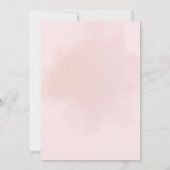 Personalized Pink Airplane Girl Birthday Invitatio 招待状 (裏面)