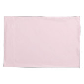 Personalized Pink Ballerina & Butterfly 枕カバー (裏面-左)