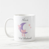 Personalized Pink Bow Moon Eid Coffee Mug コーヒーマグカップ (左)