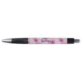 Personalized Pink Butterfly Cute Kawaii Pen ボールペン