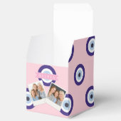 Personalized Pink Evil Eye Pattern Gifts With Name フェイバーボックス (オープン)