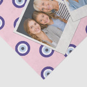 Personalized Pink Evil Eye Pattern Gifts With Name 薄葉紙 (詳細)