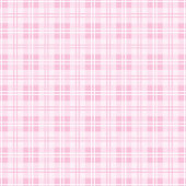 Personalized Pink Table Napkins Modern Tartan Look