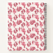 Personalized Pink Toile Prayer Journal ノートブック (裏面)