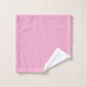 Personalized Pink Towels Set with Name  バスタオルセット (ウォッシュタオル)