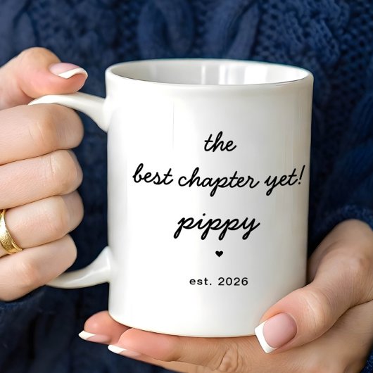 Personalized Pippy Mug Best Chapter Yet コーヒーマグカップ